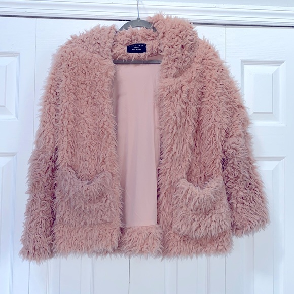 Love Tree Jackets & Blazers - Pinky furry jacket